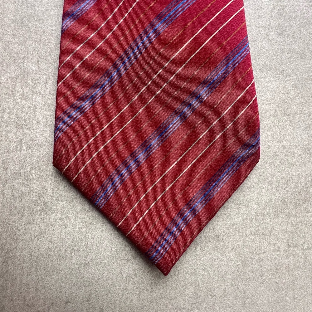 Harrod’s of London Vintage Striped Silk Tie - Picture 6 of 6